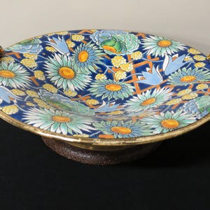 Raymond Chevalier - Boch Frères La Louvière - Sierschaal com decoração floral