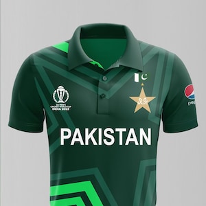 Pakistan Cricket World Cup 2023 Jersey T-Shirt