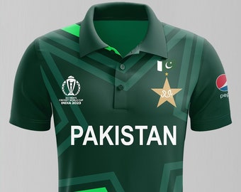 Pakistan Cricket World Cup 2023 Trikot-T-Shirt