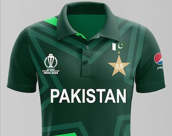 Pakistan Cricket World Cup 2023 Trikot-T-Shirt