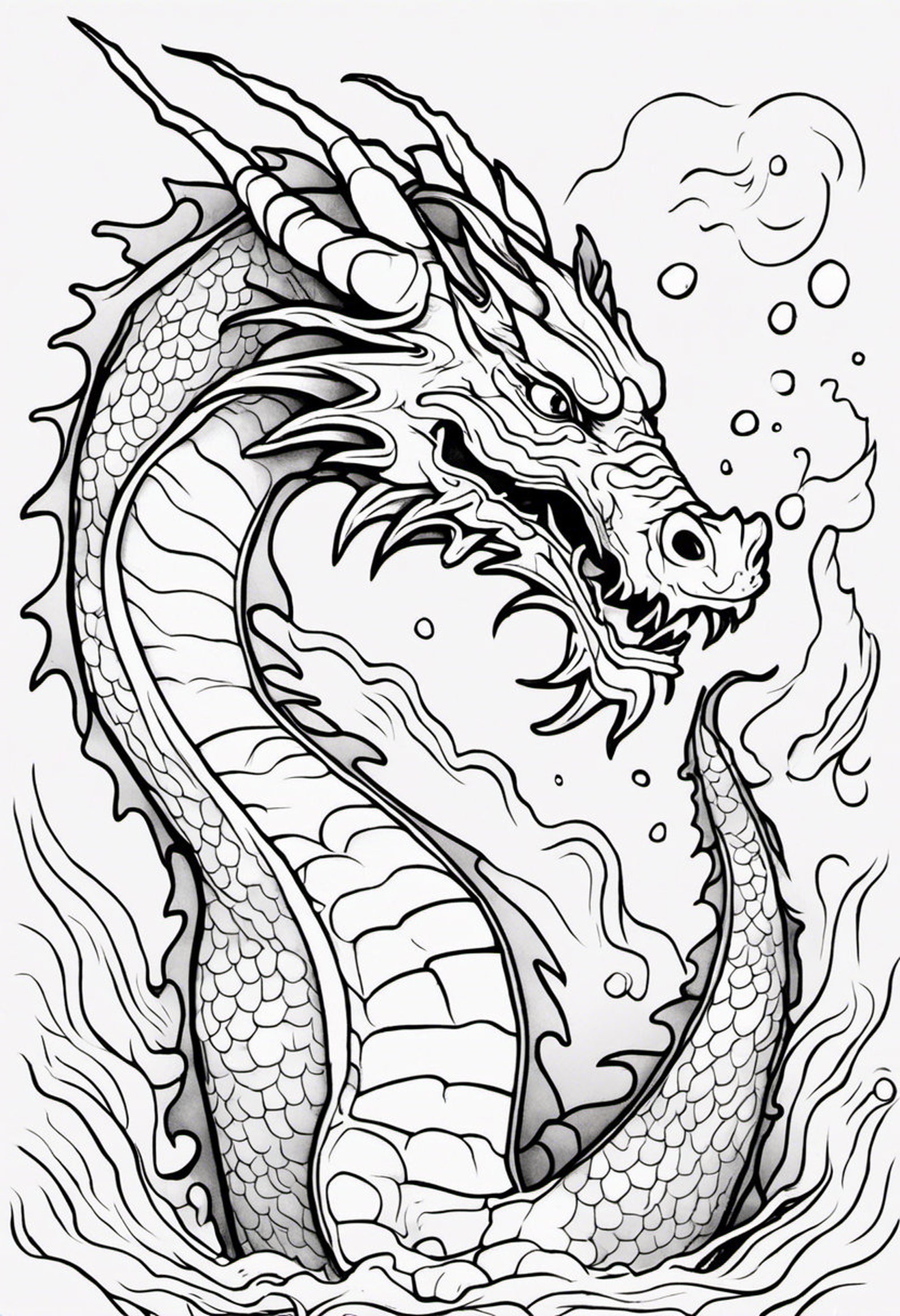 Dragon Coloring Pages for Kids and Adults 76 Pages - Etsy