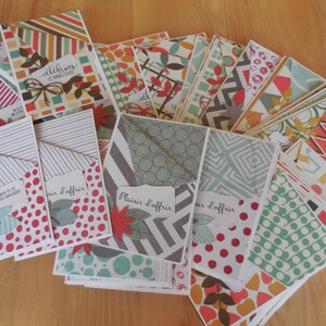 Carte pochette scrapbooking Cadeau