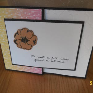 Carte pochette carte cadeau scrapbooking Cadeau