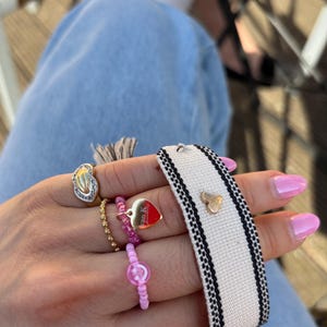 Antistress, braccialetto con punti di pressione, giocattolo irrequieto, anello irrequieto, ADHD, irrequieto, regalo per la cura di sé, regalo personalizzato,