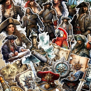 Pacote pirata para a posse de um diário | Álbum de recortes | Artesão | Artes da principal •