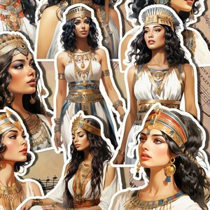 Ensemble de pharaoniques égyptiennes pour la tenue d'un journal, l'artisanat et l'art de la main.