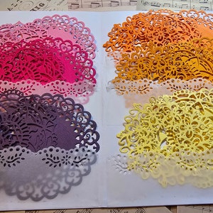 Folio of Die cuts Texture papier cartonné 216 g de haute qualité, inspiré de la nature pour la tenue d'un journal | Scrapbooking | artisanat | Arts de la main •