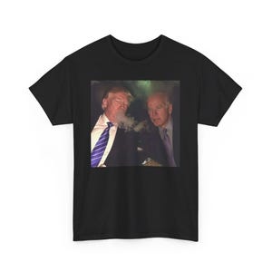 T-shirt Joe Biden Trump Maglietta Umoristica Politica Con Joe - Foto 7