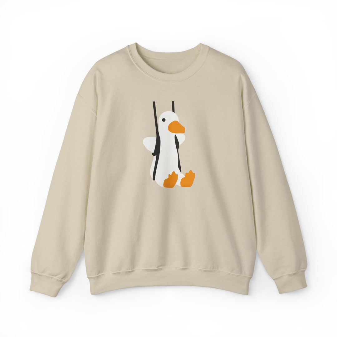 [GRAVER]★WHITE DUCK SMILE SWEATSHIRT MUSINSA | GRAVER [UNISEX] White Duck Smile Sweatshirt_Cobalt