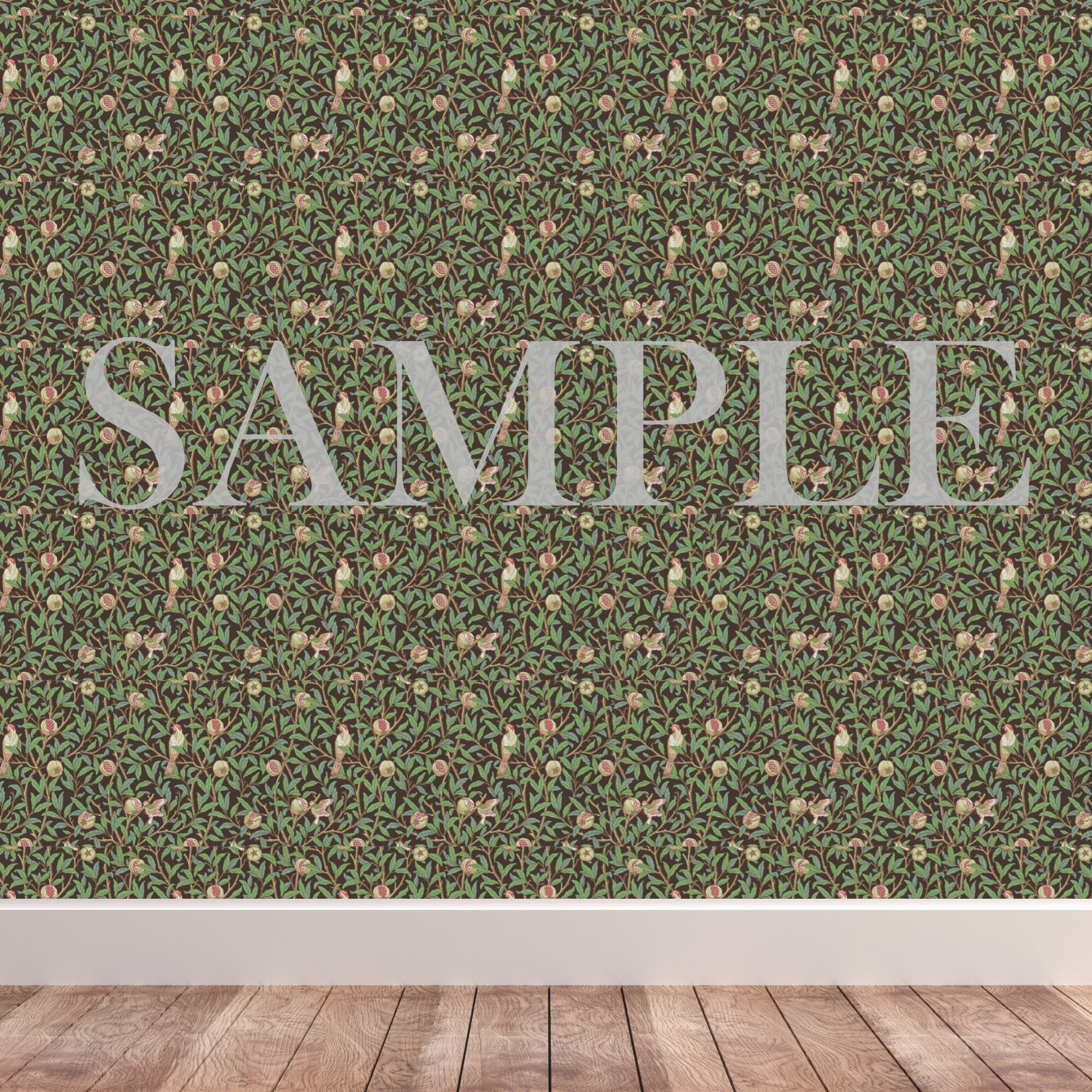 Victorian Printable Wallpaper Dollhouse Decorating, Digital Download