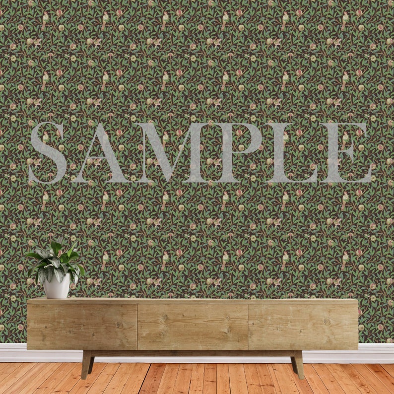 Victorian Printable Wallpaper Dollhouse Decorating, Digital Download