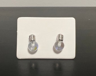 Small Lightbulb Earrings | Small Studs | Small Accessories