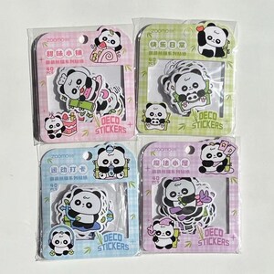 Stickers panda | Stickers pour ordinateur portable | Stickers scrapbooking