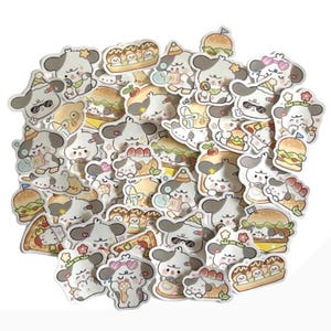 Autocollants pour chien | Stickers pour ordinateur portable | Stickers scrapbooking
