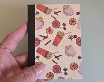 Pumpkin Spice Mini Notizbuch