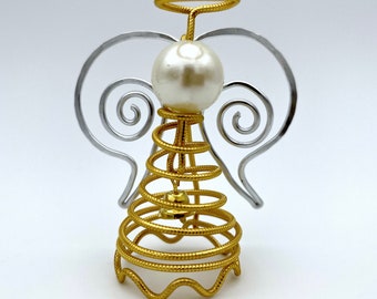 Angel Christmas decoration, color gold