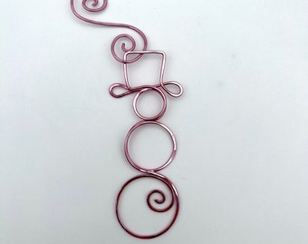 Snowman Christmas decoration, various colors
