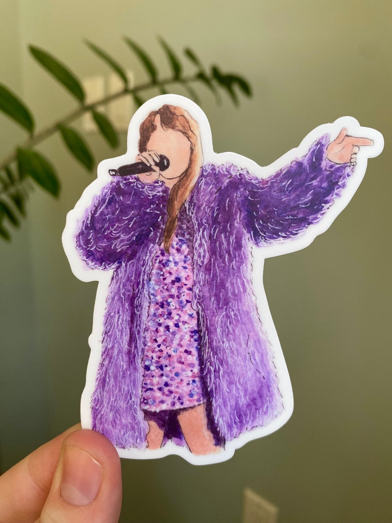 Taylor Swift Eras Tour Sticker Lavendar Haze Midnights Era Sticker Eras