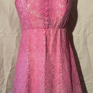 Pink Upcycled Dress (size:small)