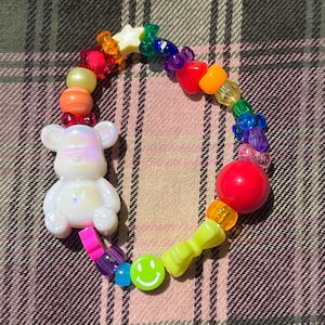 Pulsera de osito de peluche Raindow Decora