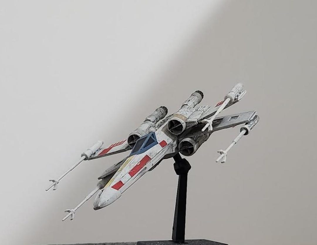 Finished Assembled, Airbrushed and Weathered Ex Wing Ready for Display ...