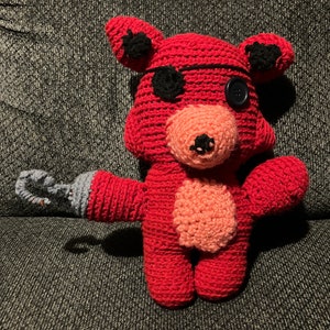 Crochet Five Nights at Freddy&#39;s Plush *Foxy*