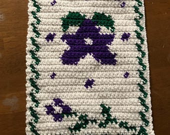 Stardew Valley Stardrop Inspired Crochet Tapestry (LARGE)