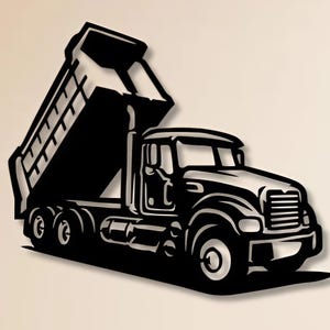 Archivos SVG y DXF de camiones, vectores para corte láser, CNC, plasma, Cricut y Glowforge