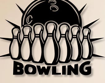 Arquivos SVG, DXF e PNG para boliche, arquivo para corte a laser
