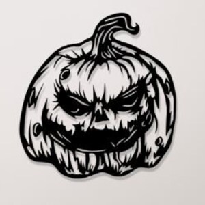 Halloween Pumpkin SVG, Laser Cut File (Digital Download)