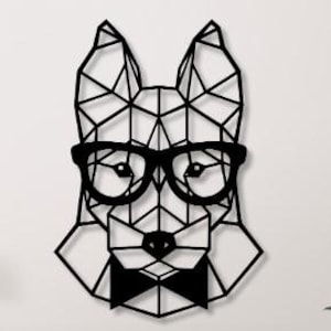 Dog Face Svg Dxf Png Files Dog Laser Cut File Wall Art For Cnc Laser Plasma Cricut Glowforge
