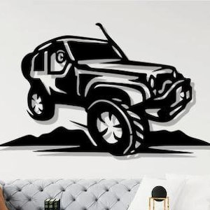 Off-Road-Svg-Dxf-Dateien Laser-Schnitt-Datei-Truck für Cnc-Laser-Plasma Cricut Glowforge