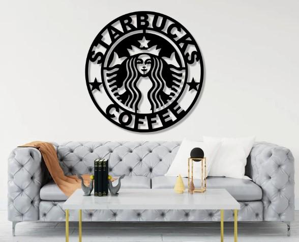 Starbucks Coffee Wall Art, CNC Laser Cut File (SVG, DXF) - Etsy