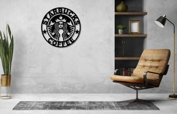 Starbucks Coffee Wall Art, CNC Laser Cut File (SVG, DXF) - Etsy