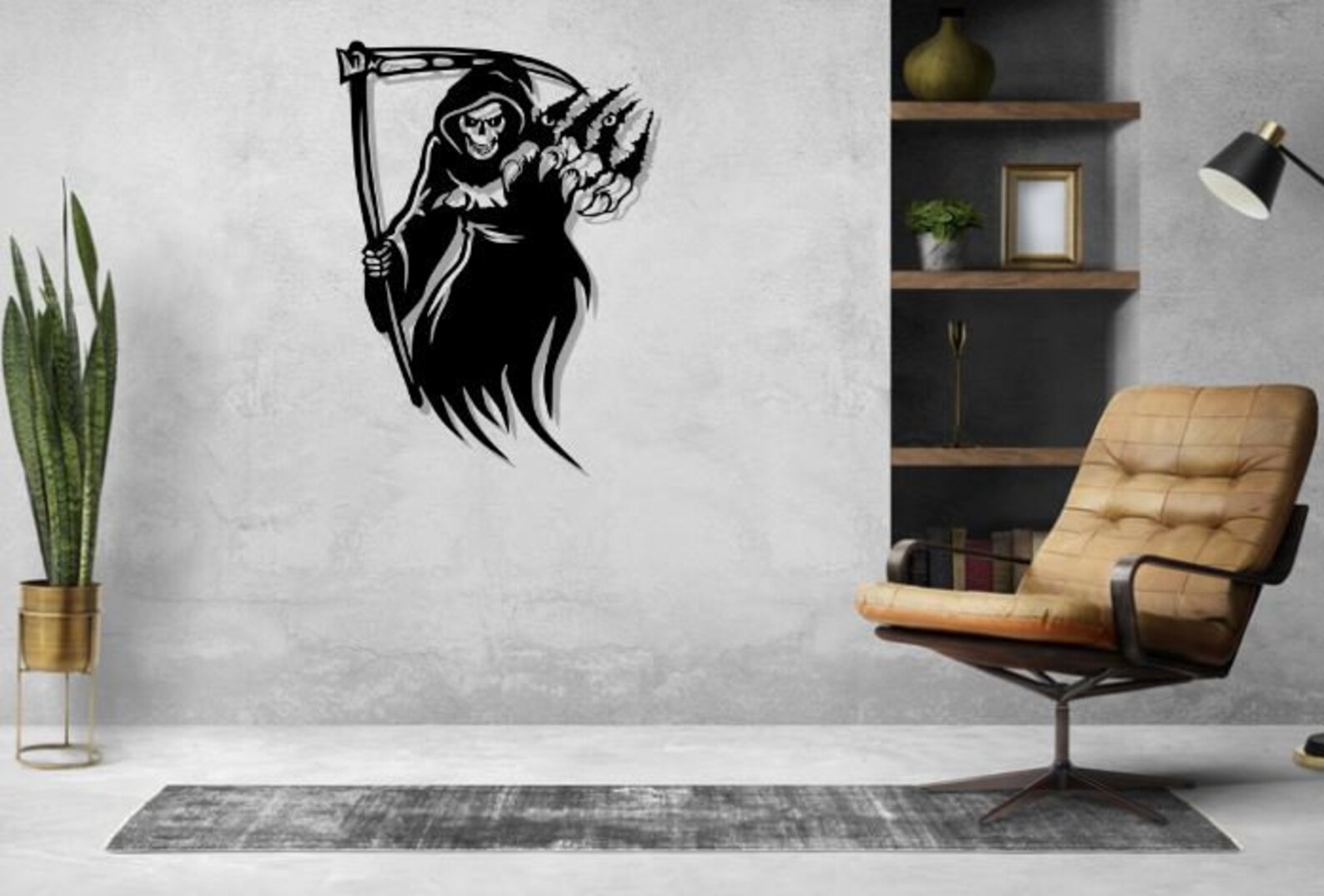 Grim Reaper Svg Dxf Png Files , Laser Cut File , Ghost , Horror ...