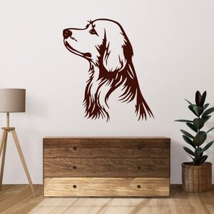 Golden Retriever Svg Dxf Files Dog Wall Art Decor Cnc File For Cnc Laser Plasma Cricut Glowforge Xtool