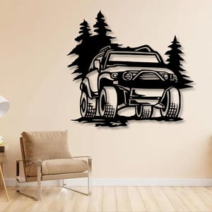 Off-Road-Svg-Dxf-Png-Dateien LKW Outdoor Laser Cut-Datei für Cnc-Laser-Plasma Cricut Glowforge