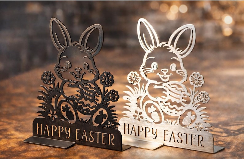 Easter Metal Dxf Svg Files for Cnc Laser or Plasma Cutting File - Etsy