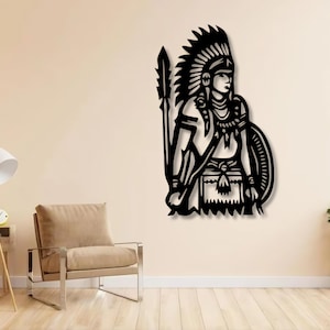 American Native Svg Dxf Png Files Chiefs Indian Indians Vectorel Cutting File For Cnc Laser Plasma Cricut Glowforge