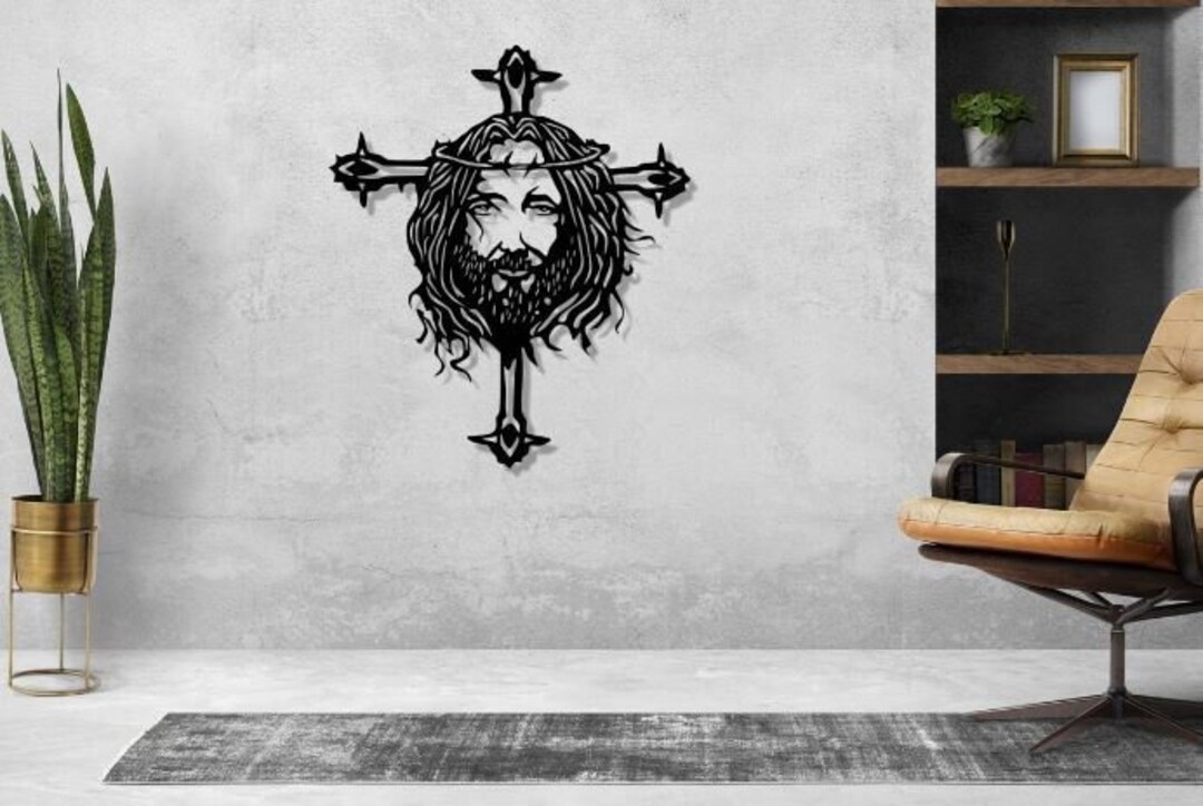 Jesus Cross Svg Dxf Files , Laser Cutting , Old , Cross , Crucifix