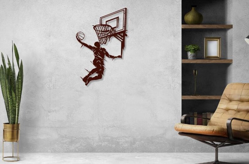 Basketball Svg Dxf Files Laser Cut File Hoop Basket Cut File for Cnc ...