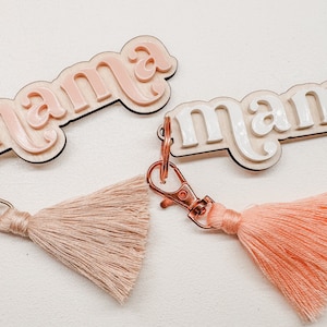 Mama Keychain XCS File| XTool Laser Cut File | Wood XCS | Acrylic Xtool File | Handmade Mothers Day Gift | Mom Keychain