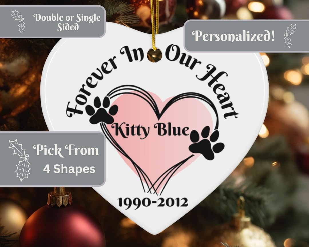 Personalized Memorial Dog Photo Circle Lithograph - Memorial Gift Idea For Dog Owners - Forever My Best Friend