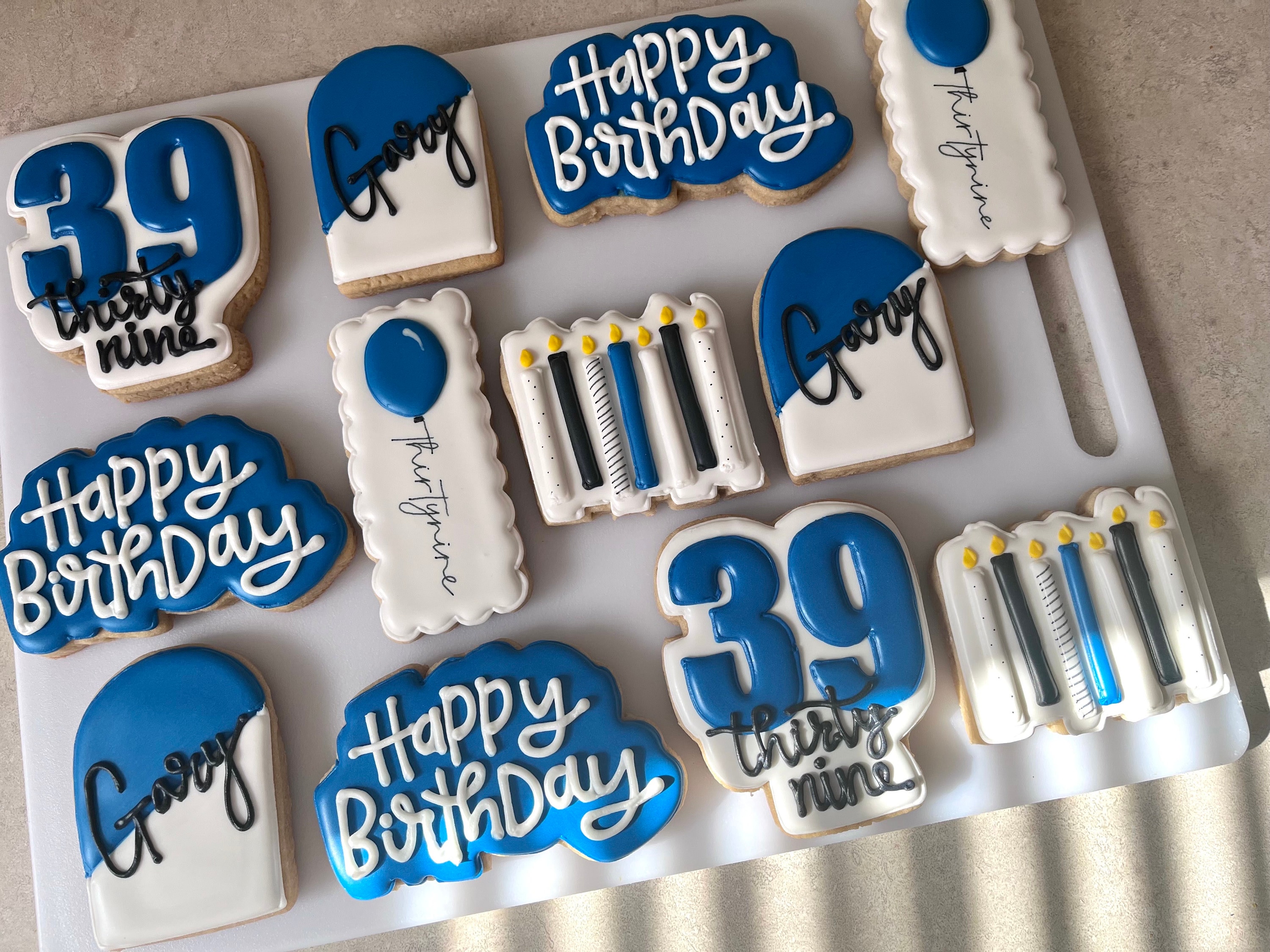 Mens Birthday Cookies - Etsy