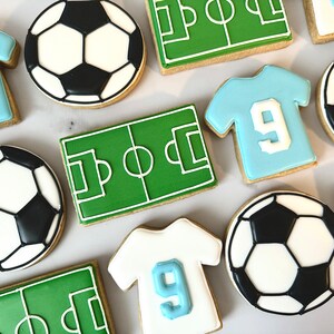 Soccer Cookies - Etsy