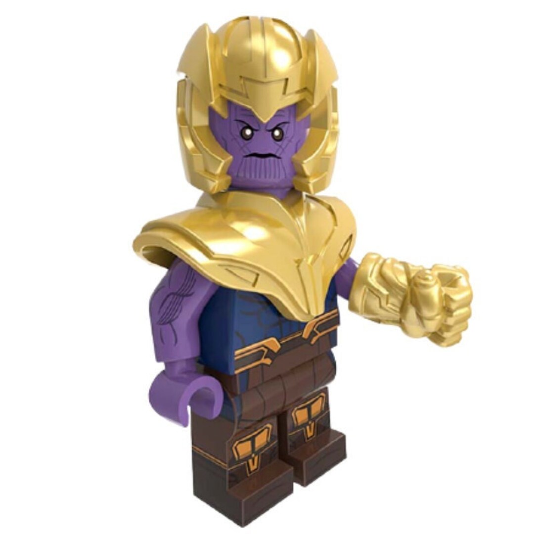 Thanos 3 Custom Marvel Minifigure Avengers Infinity War End - Etsy