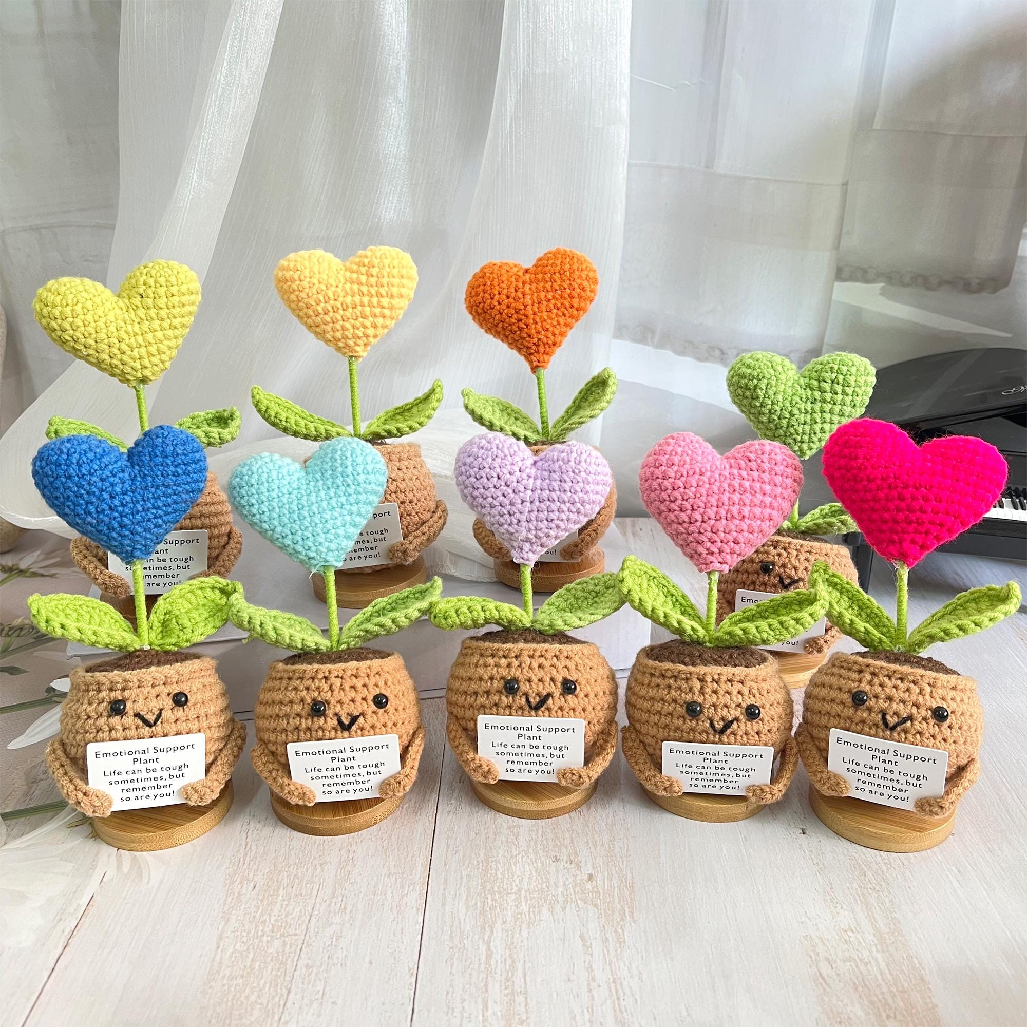 あみぐるみ　ハートの鉢植えのオーダーページ ハンドメイド あみぐるみ ハートの鉢植えのオーダーページ 【公式通販】