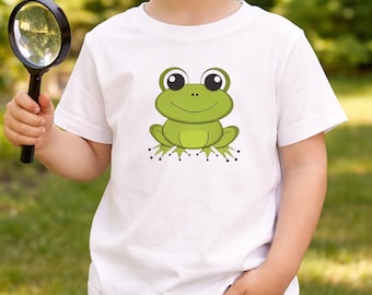 Frog Kids T Shirt, Nature Animal Graphic Tee