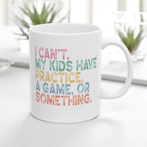 Funny Parent Mug, Sarcastic Coffee Cup, Mom and Dad Gift, Humorous Drinkware