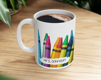 Personalised Teacher Mug, Teacher Gift, Teacher Appreciation, Gift for Teacher, Teacher Coffee Mug, Teacher Gifts